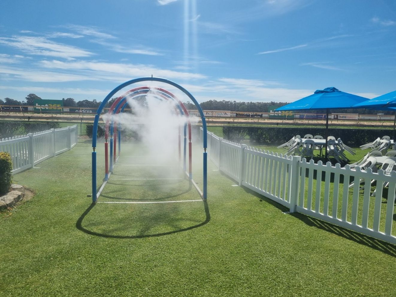 OZmist Misting Arches Benalla races Dec 2024